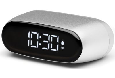 Réveil LEXON Minut ultra-compact Rechargeable Alu