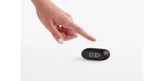 Réveil LEXON Minut ultra-compact Rechargeable Noir