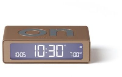 Réveil LEXON Flip Mini de Voyage Rechargeable Or