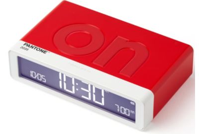 Réveil LEXON x Pantone Flip Classic Rouge