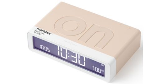 Réveil LEXON x Pantone Flip Classic Sand Dollar