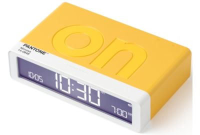 Réveil LEXON x Pantone Flip Classic Mimosa