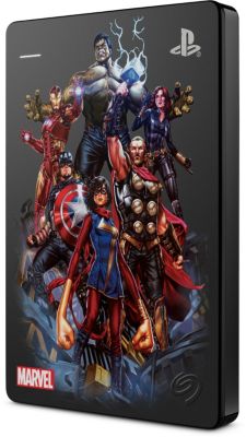 Disque dur SEAGATE 2.5'' 2To Game Drive Play. MARVEL Cap