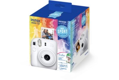 Appareil photo Instantané FUJIFILM Pack Sport Instax Mini 12 White