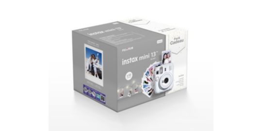 Appareil photo Instantané FUJIFILM PACK NOEL 2026 INSTAX MINI 13 BLANC