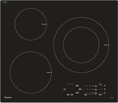 Plaque induction - SAUTER 3 feux