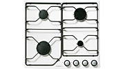 DE DIETRICH - Table de cuisson mixte gaz et électrique 60cm 4 feux inox -  DTE1111X - Vente petit électroménager et gros électroménager