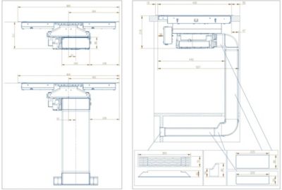 Plaque induction aspirante SAUTER SPI2847BH Piano
