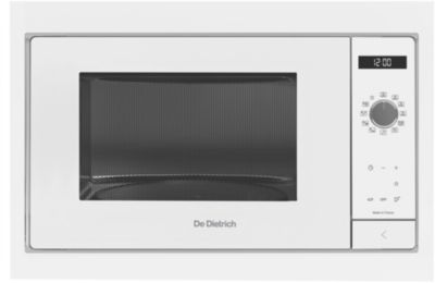 Micro ondes encastrable DE DIETRICH DME4310W Blanc Eternel