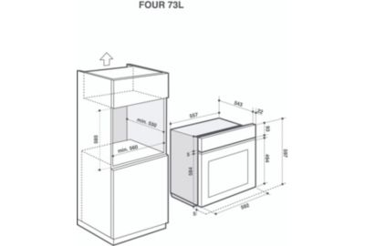 Four encastrable DE DIETRICH DOP4556H Sensor