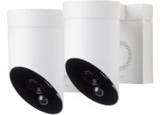 Accessoire pour alarme SOMFY PROTECT Pack x2 Outdoor Camera blanche