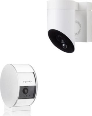 Dashcam SOMFY 1 Indoor et 1 Outdoor Camera Blanche