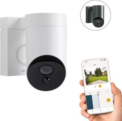 Dashcam SOMFY Outdoor Camera blanche 2 - Caméra de