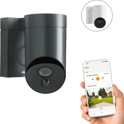 Dashcam SOMFY Outdoor Camera grise 2 - Caméra de