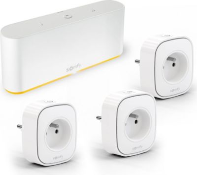 Passerelle domotique SOMFY TaHoma switch + 3 prises Zigbee