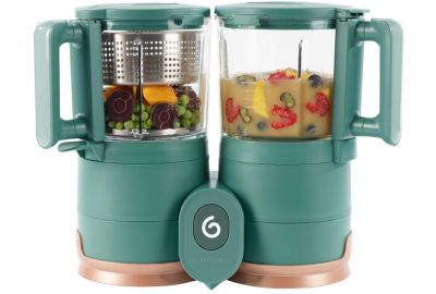 Mixeur Cuiseur Bébé BABYMOOV Nutribaby Glass Green
