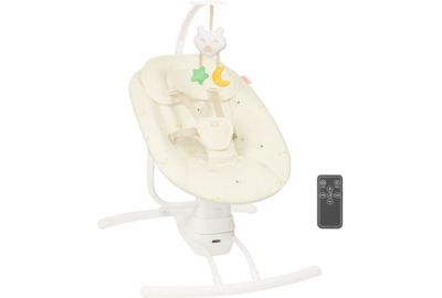 Balancelle BADABULLE Crème avec télécommande