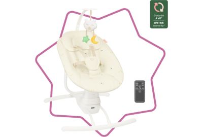 Balancelle BADABULLE Crème avec télécommande