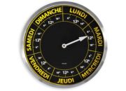 Horloge ORIUM Contraste hebdo 30 cm