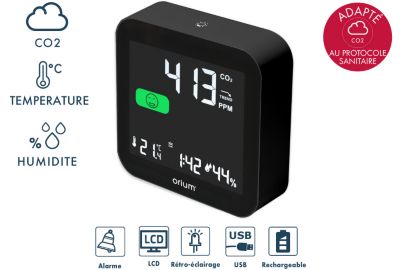 Appareil mesure ORIUM Mesureur de CO2 Qu