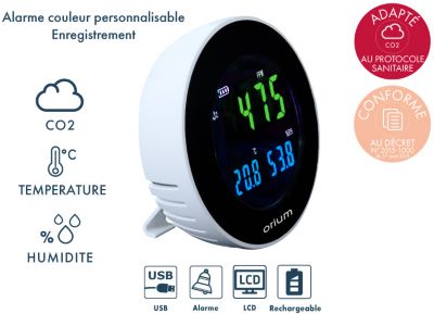 IDR Scan'air CO2 mini - Détecteur de qualité d'air