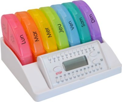 Pilulier HESTEC Pilulier électronique portable Pilulier HESTEC Pilulier électronique portable