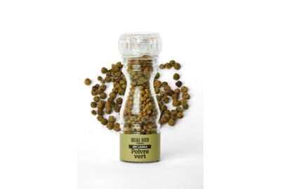 Poivre QUAI SUD vert du sri lanka moulin 25 g