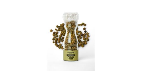 Poivre QUAI SUD vert du sri lanka moulin 25 g