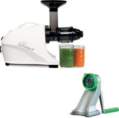 Extracteur de jus TRIBEST Pack Solostar 4 avec bloc manivelle