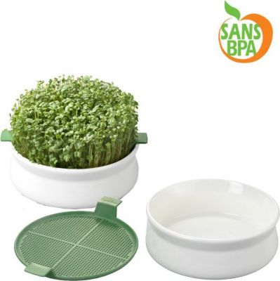 Jardin d'intérieur GERMLINE Germoir - Coupelle de germination x2