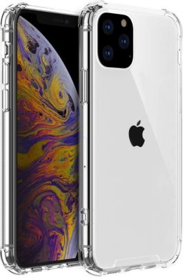Coque EVETANE Anti-choc iPhone 11 Pro Transparent