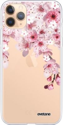 Coque EVETANE 360° iPhone 11 Pro Max Cerisier Coque EVETANE 360° iPhone 11 Pro Max Cerisier