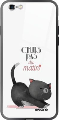 Coque EVETANE Verre iPhone 6/6S Plus Pas du Matin