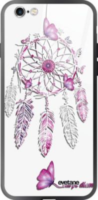 Coque EVETANE Verre iPhone 6/6S Plus Carpe diem