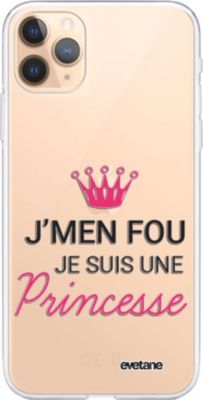Coque EVETANE Souple iPhone 11 Pro Max Princesse Coque EVETANE Souple iPhone 11 Pro Max Princesse