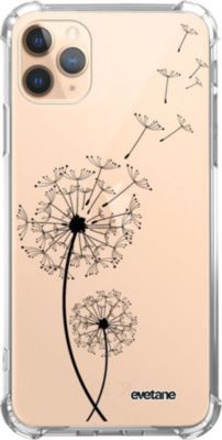Coque EVETANE Souple iPhone 11 Pro Pissenlit