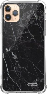 Coque EVETANE Souple iPhone 11 Pro Marbre Noir