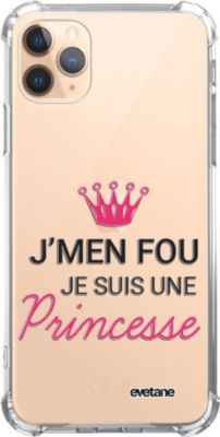Coque EVETANE Souple iPhone 11 Pro Princesse Coque EVETANE Souple iPhone 11 Pro Princesse