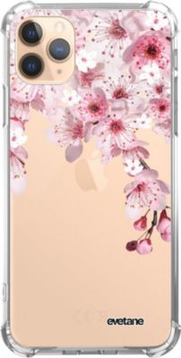 Coque EVETANE Souple iPhone 11 Pro Cerisier Coque EVETANE Souple iPhone 11 Pro Cerisier