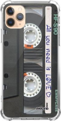 Coque EVETANE Souple iPhone 11 Pro Cassette Coque EVETANE Souple iPhone 11 Pro Cassette