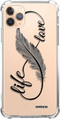 Coque EVETANE Souple iPhone 11 Pro Love Life Coque EVETANE Souple iPhone 11 Pro Love Life