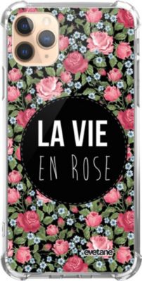 Coque EVETANE Souple iPhone 11 Pro La Vie En Rose Coque EVETANE Souple iPhone 11 Pro La Vie En Rose