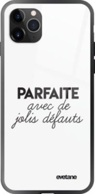 Coque EVETANE Verre iPhone 11 Pro Parfaite