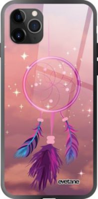 Coque EVETANE Verre iPhone 11 Pro Max Attrape Rêve