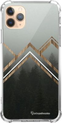 Coque EVETANE Souple iPhone 11 Pro Trio Forêt