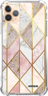 Coque EVETANE Souple iPhone 11 Pro Marbre Rose Coque EVETANE Souple iPhone 11 Pro Marbre Rose