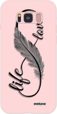 Coque EVETANE Silicone Galaxy S8 Love Life