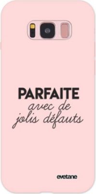 Coque EVETANE Silicone Galaxy S8 Parfaite