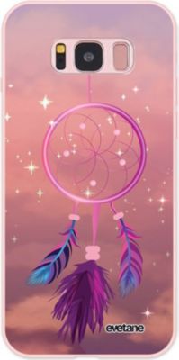 Coque EVETANE Silicone Galaxy S8 Attrape Rêve