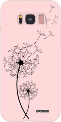 Coque EVETANE Silicone Galaxy S8 Pissenlit